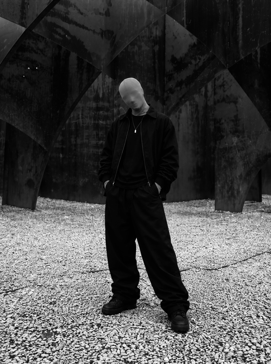 NO FACE NO CASE figure photographed in Genk